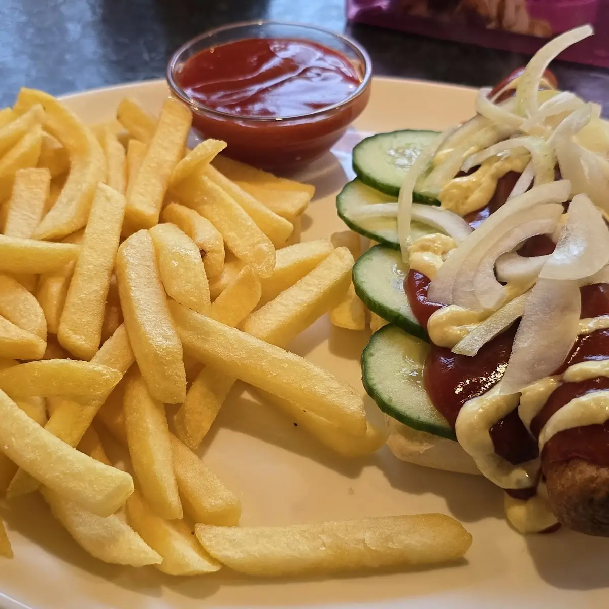 Als Currywurst, Imbiß Jim Blake