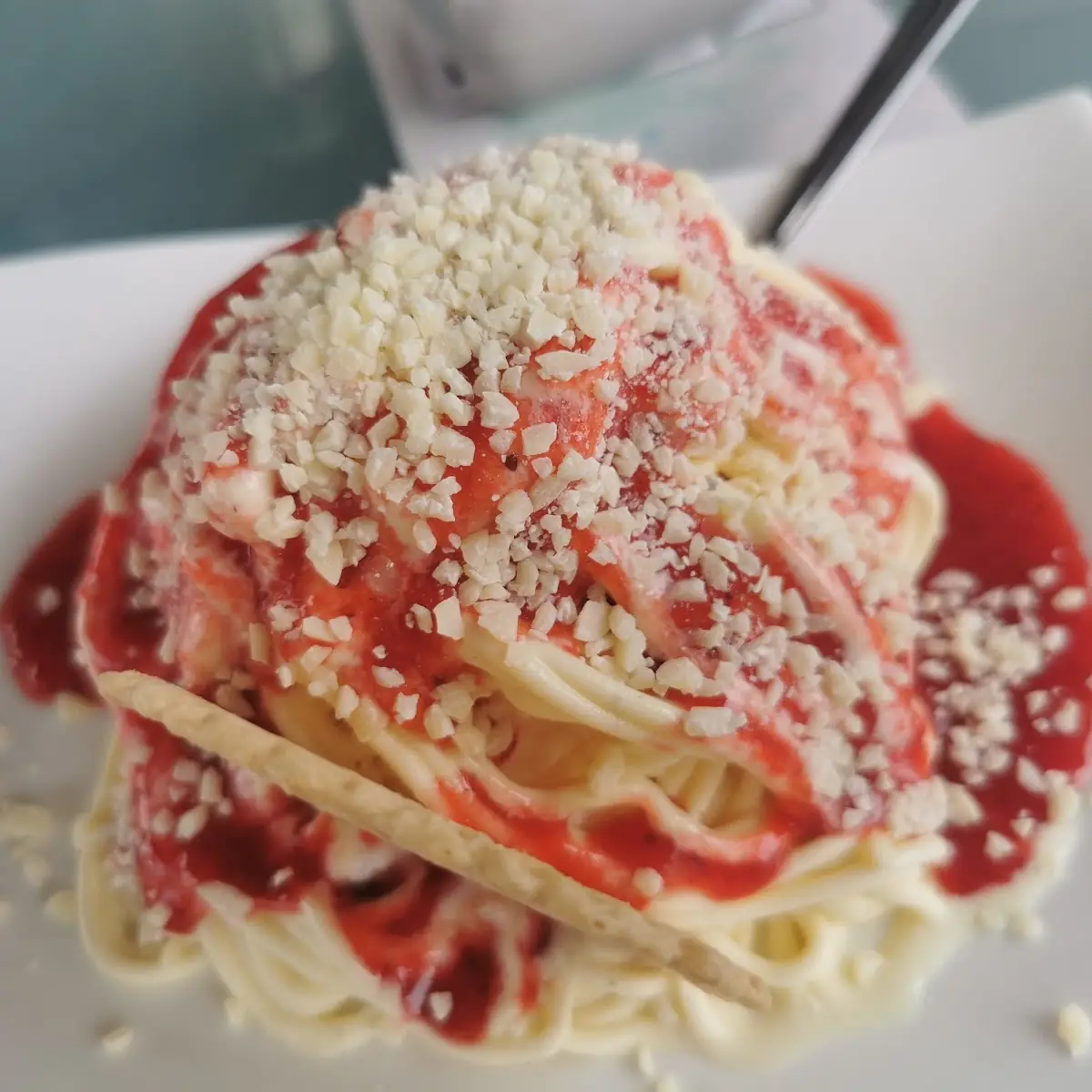 Spaghetti Eis