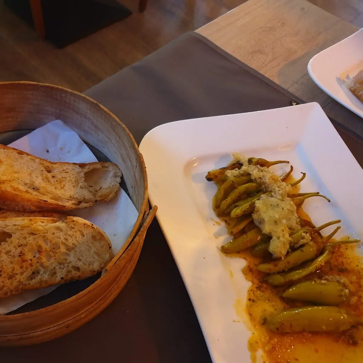 Gegrillte Peperoni