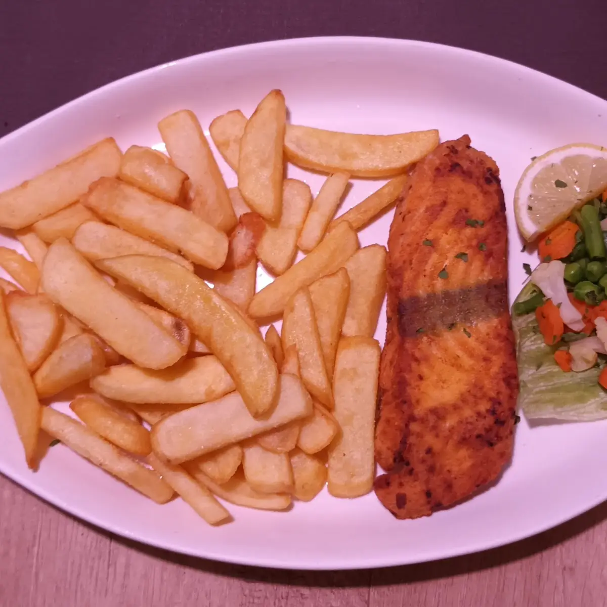 Lachsfilet