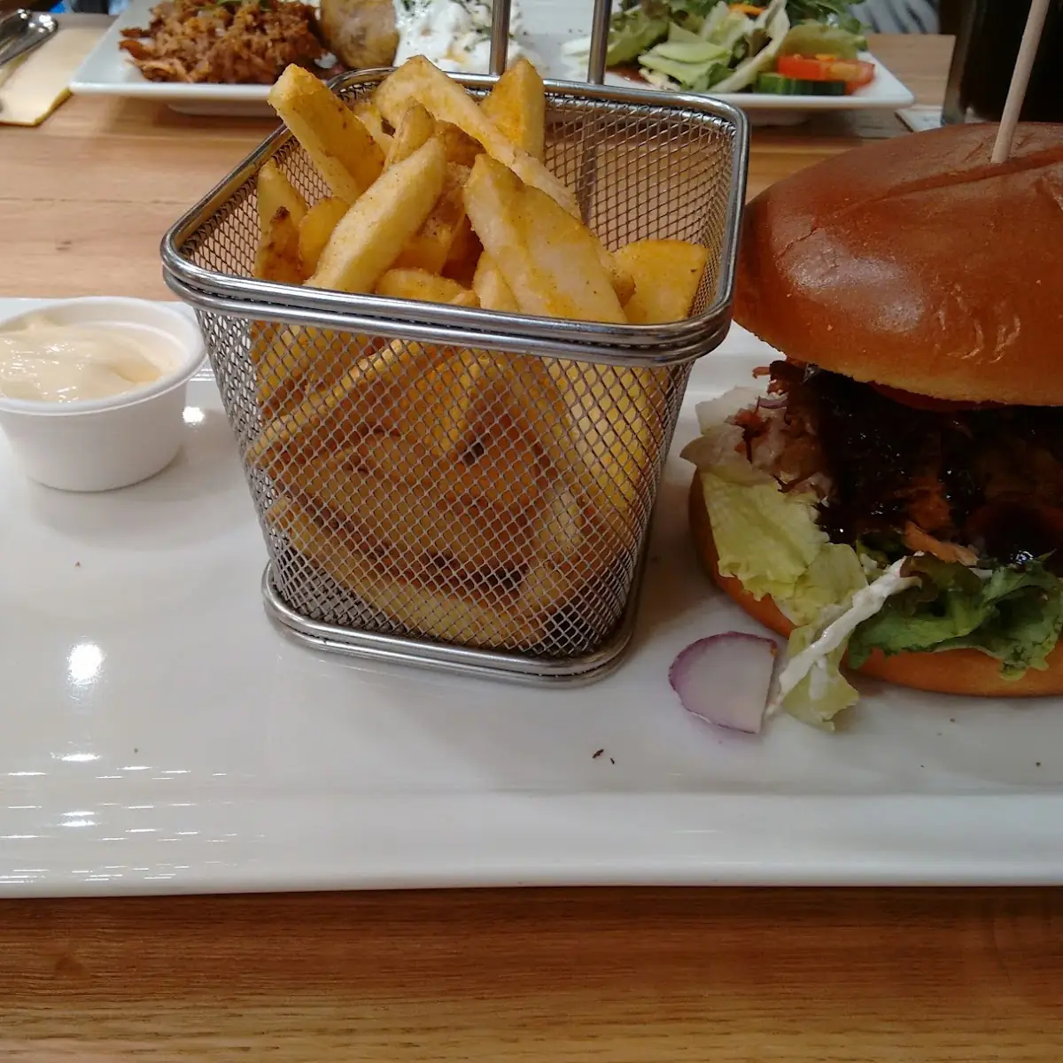 Pulled Pork Burger Mit