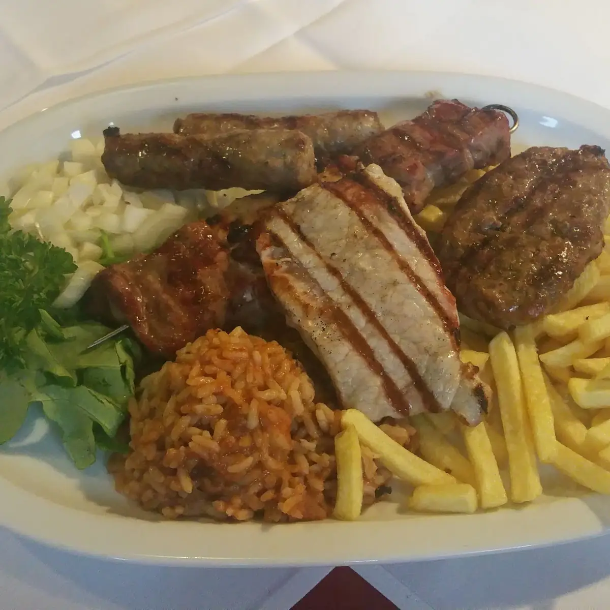 Grillteller, Hotel NIKE & Restaurant Haus Wessels - Bottrop
