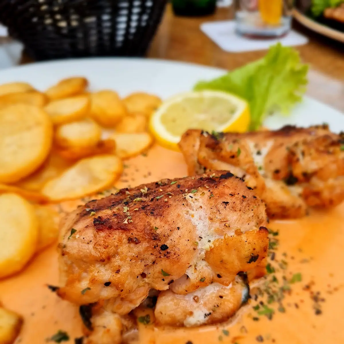 Gefüllte Hähnchenbrust