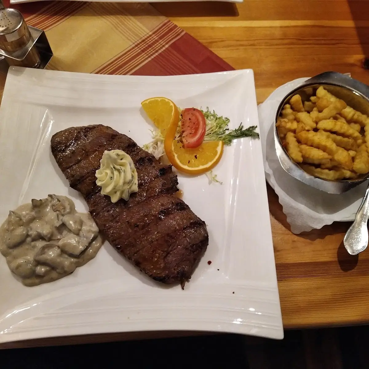 Hüftsteak