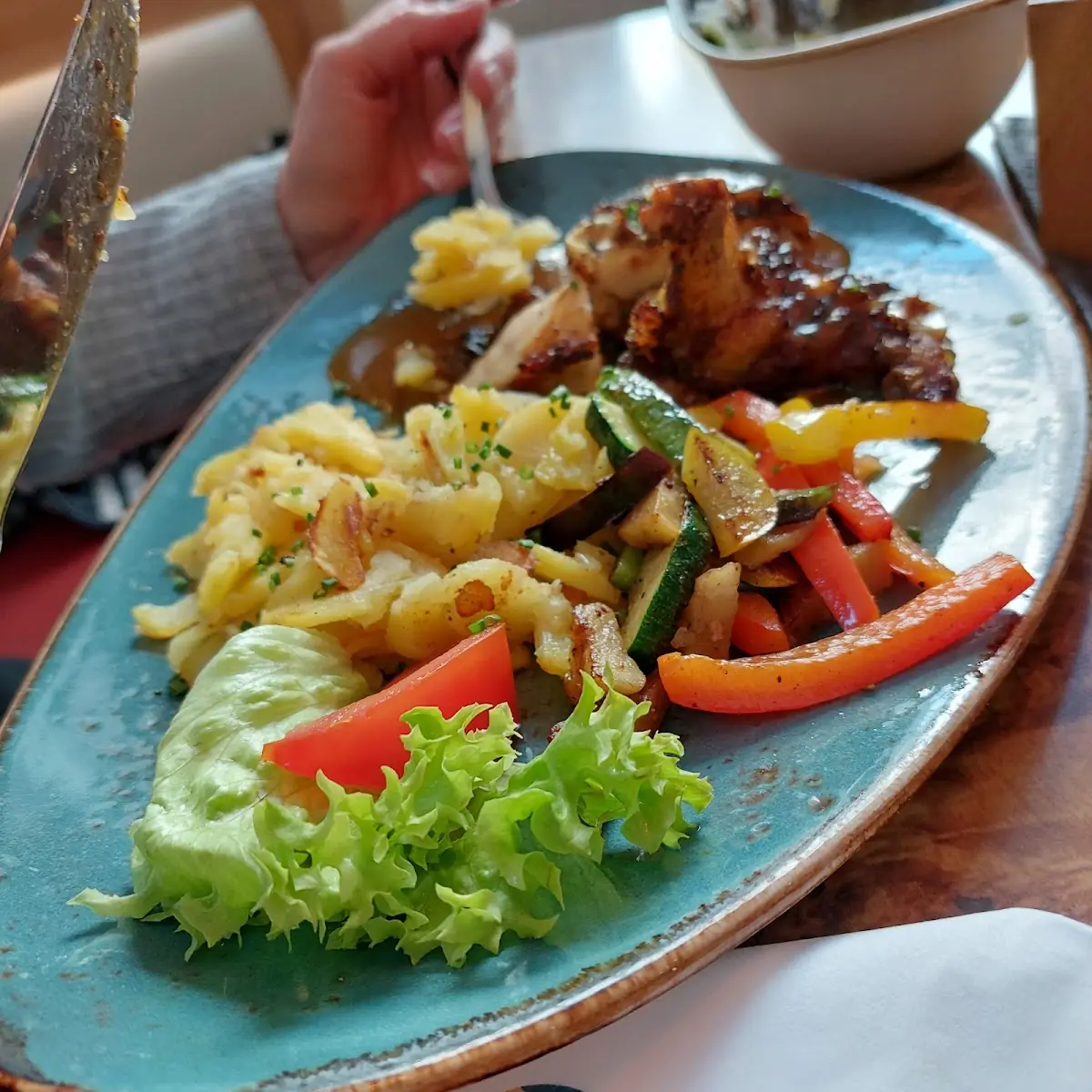 Hähnchen Keule