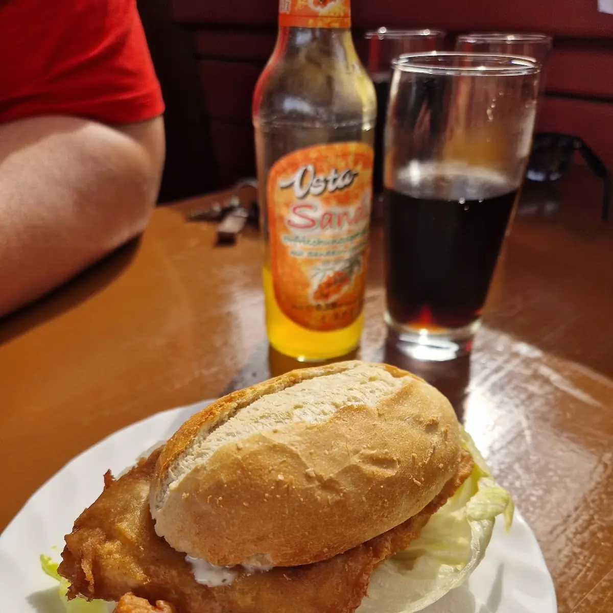 Backfischbrötchen