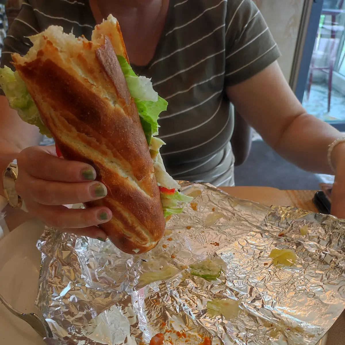 Baguette, Pizzeria Capello Rosso