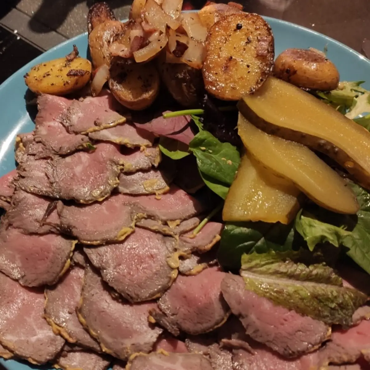Hausgemachtes Roastbeef