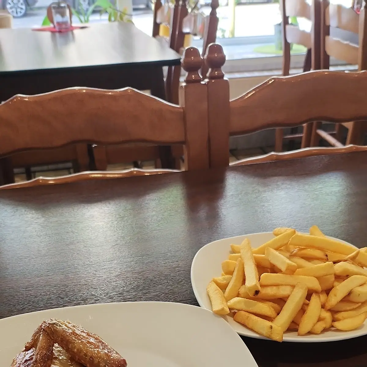 Halbes Hähnchen