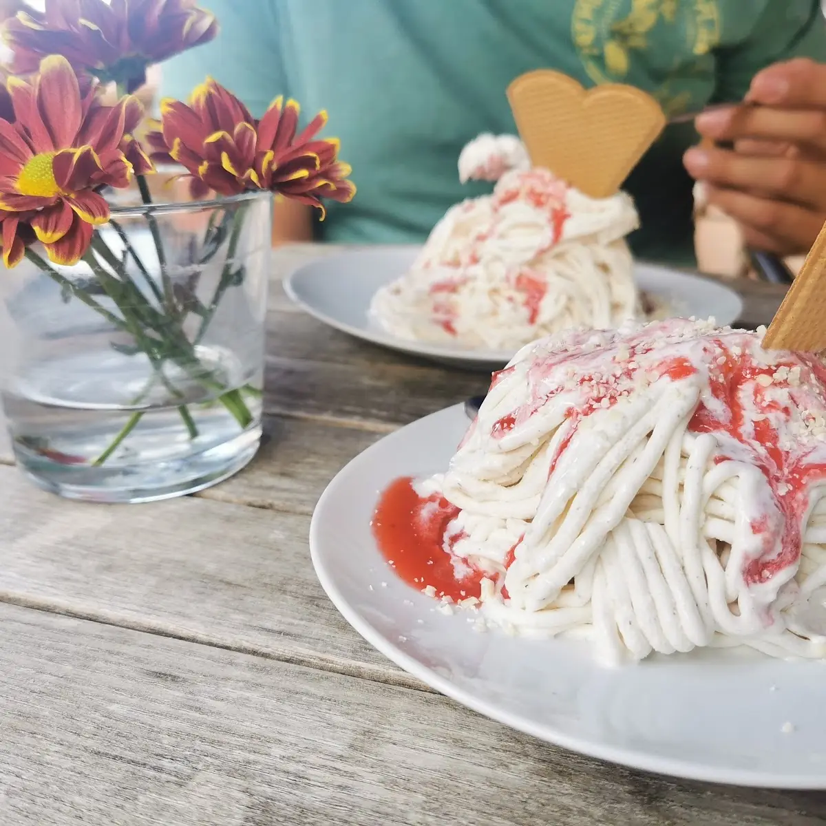 Spaghetti Eis