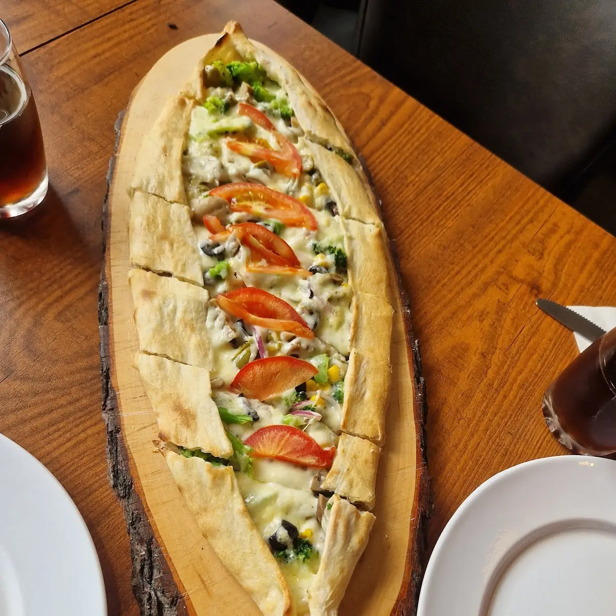Gemüse -pide