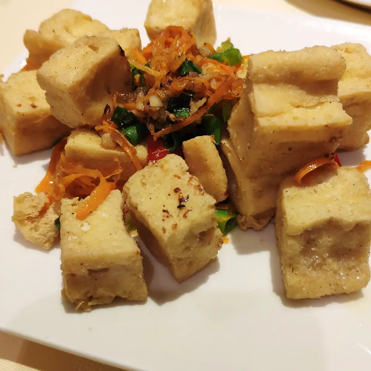Salt and Pepper Tofu, Dim Sum Gourmet