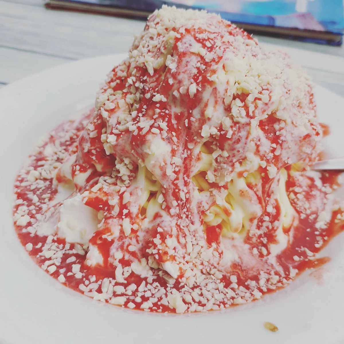 Spaghetti Eis