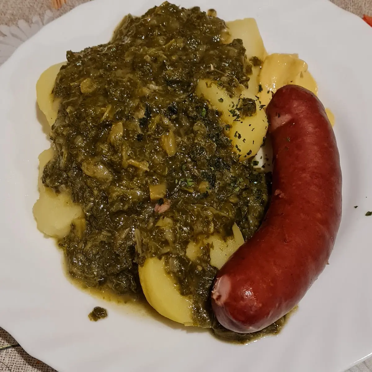Grünkohl Mit Knacker