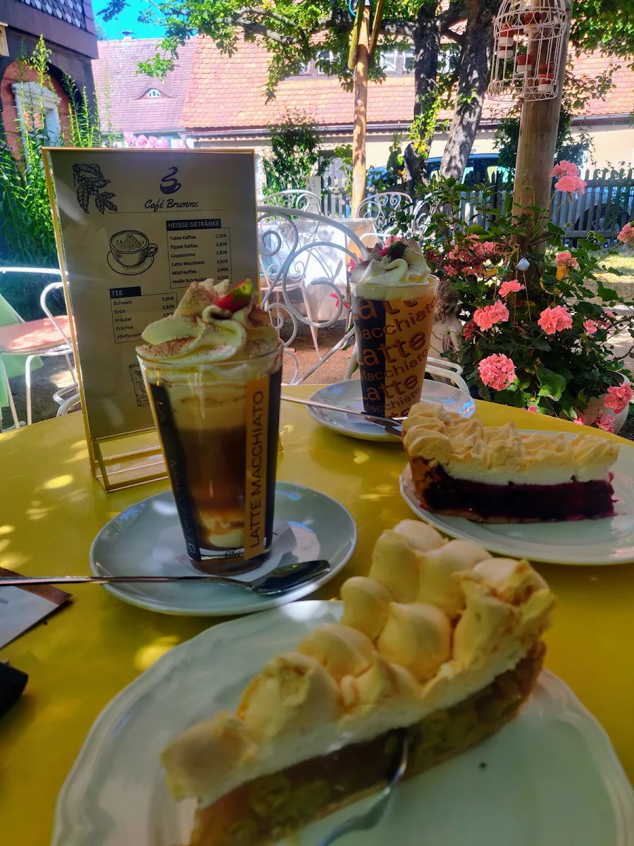 Eiskaffee, Konditorei - Café & Ferienwohnung Brumme Obercunnersdorf
