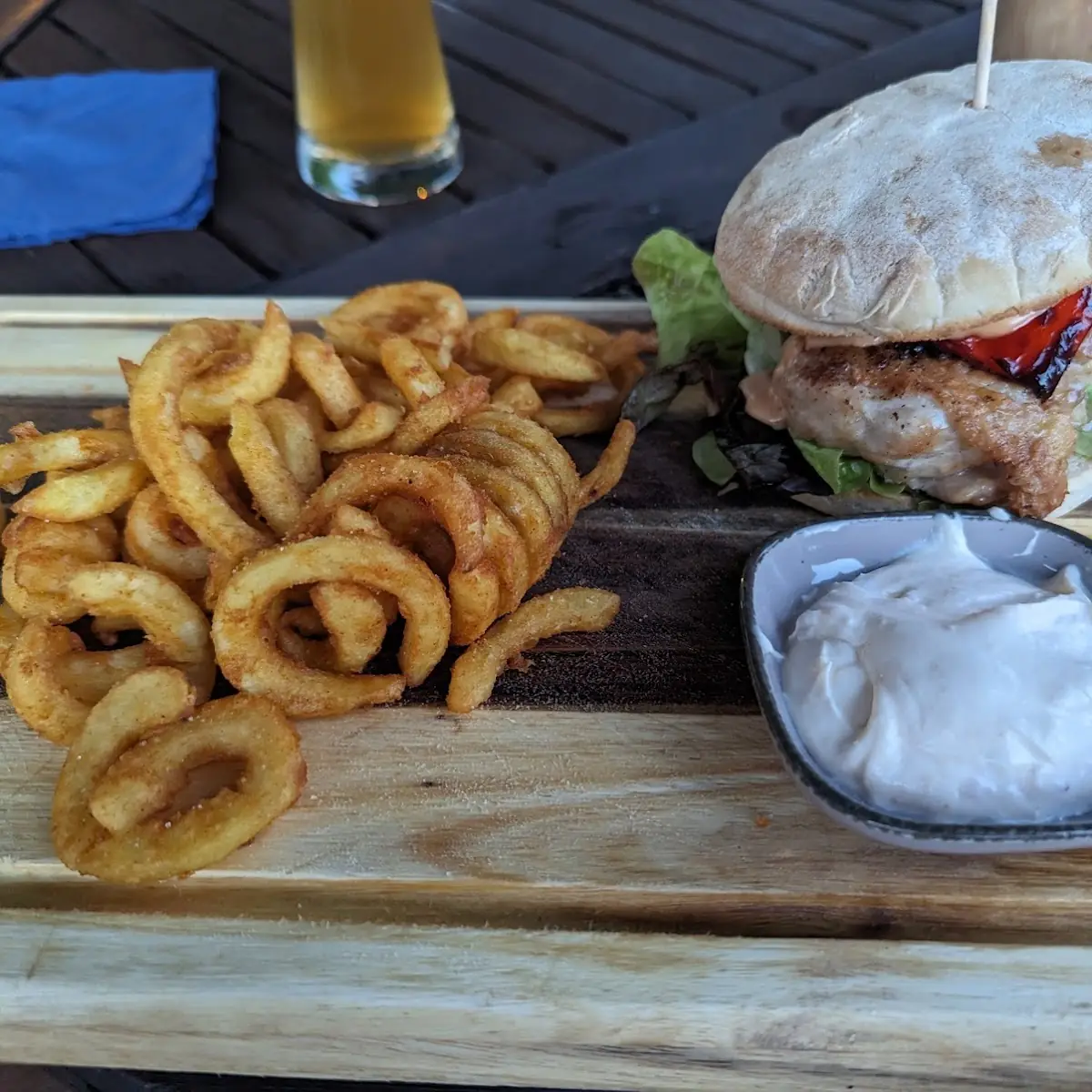 Hähnchenburger
