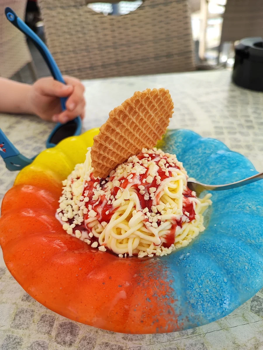 Spaghetti Eis Kinder