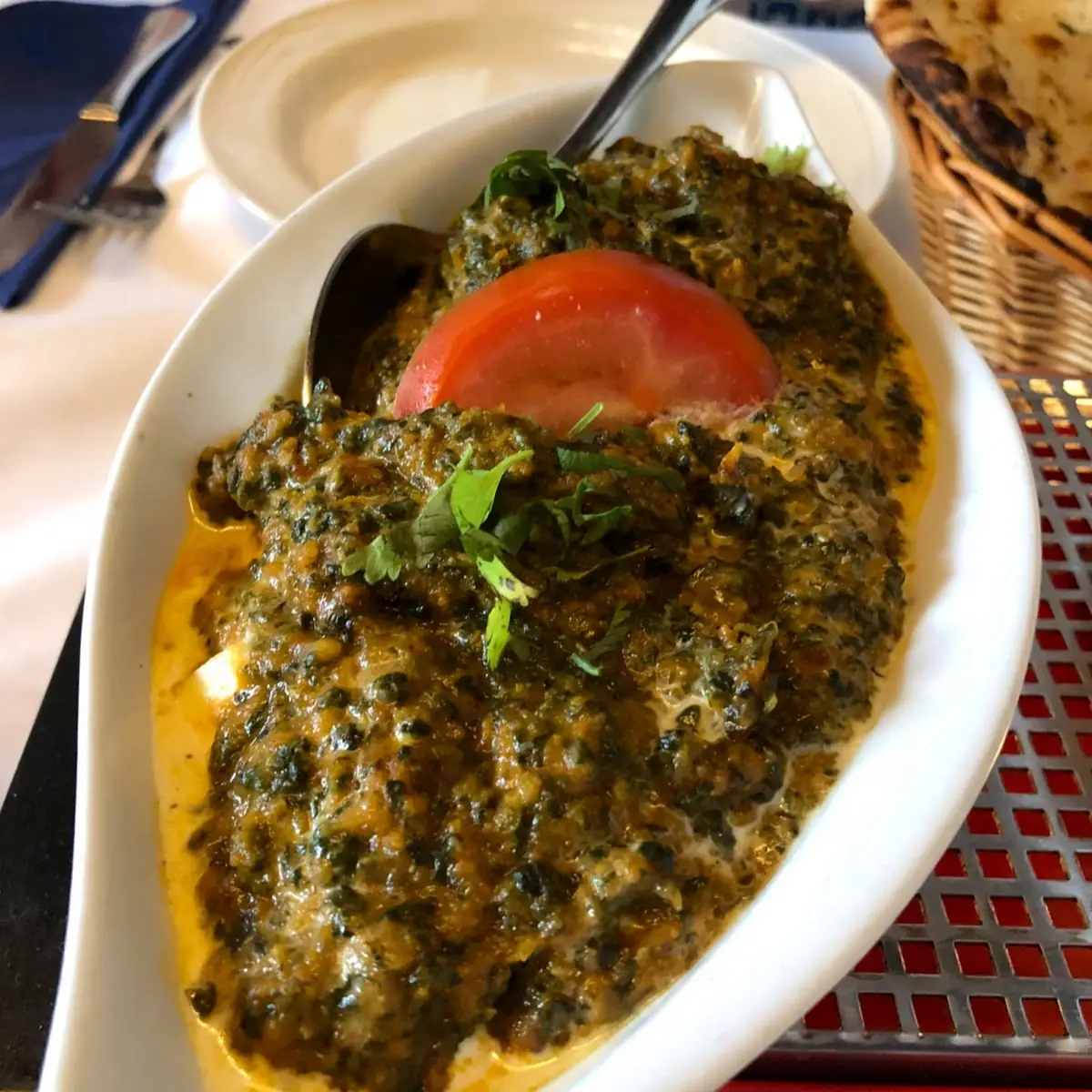 Palak Paneer, Indian Palace Heidelberg