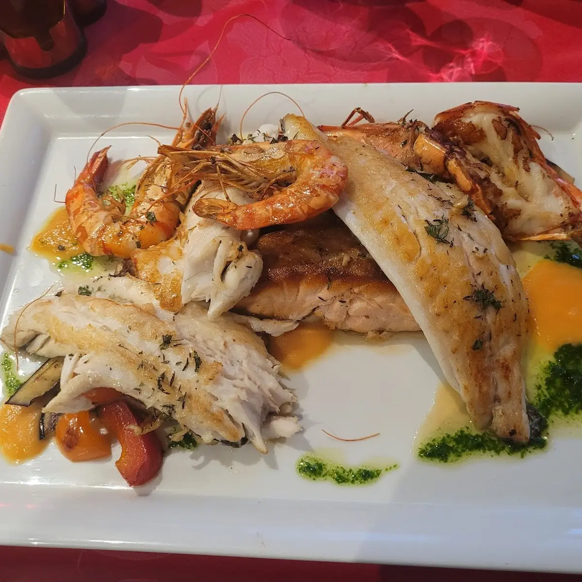 Fischteller, Gasthaus zum Bahnhöfle