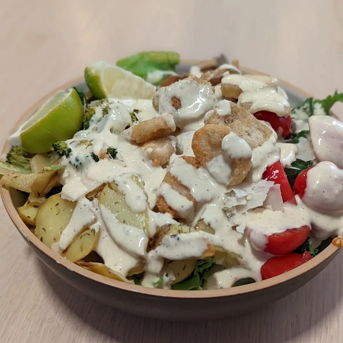 Veggie Caesar, STADTSALAT