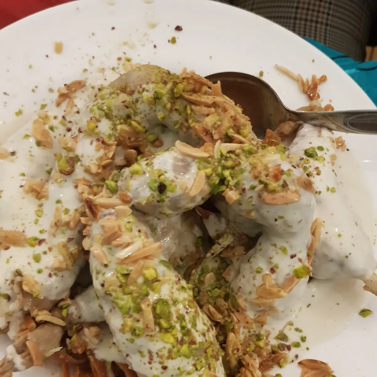 فتة سجق