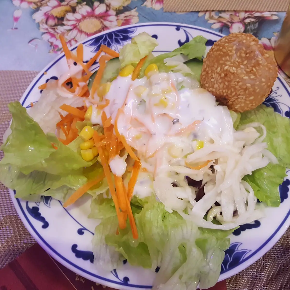 Salatteller Vom Buffet