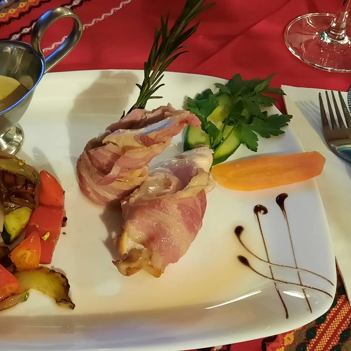 Hähnchenroulade