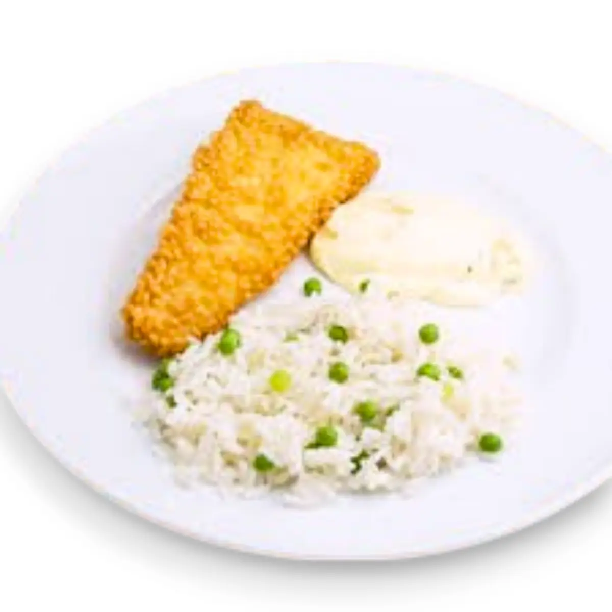 Backfisch Mit Reis