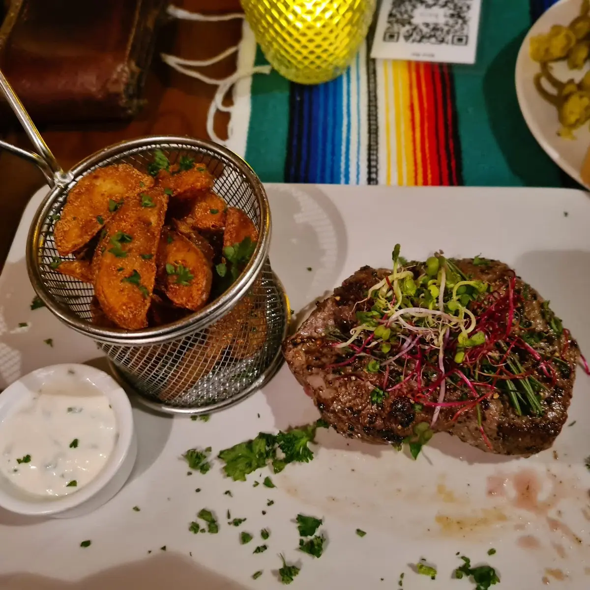 Peppercrust Steak