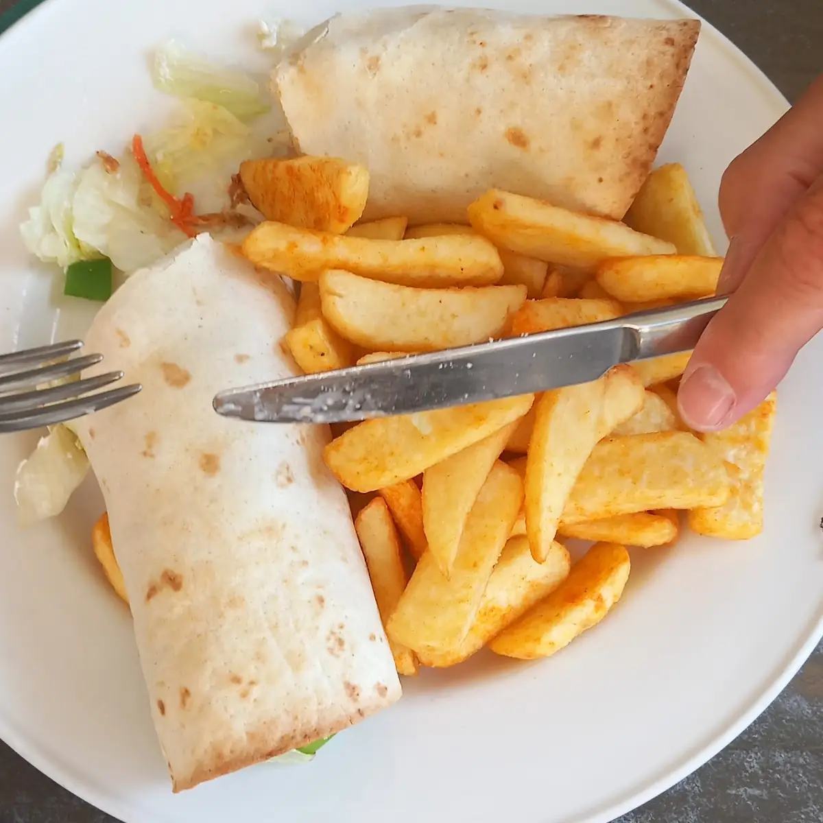 Caesar Chicken Wrap