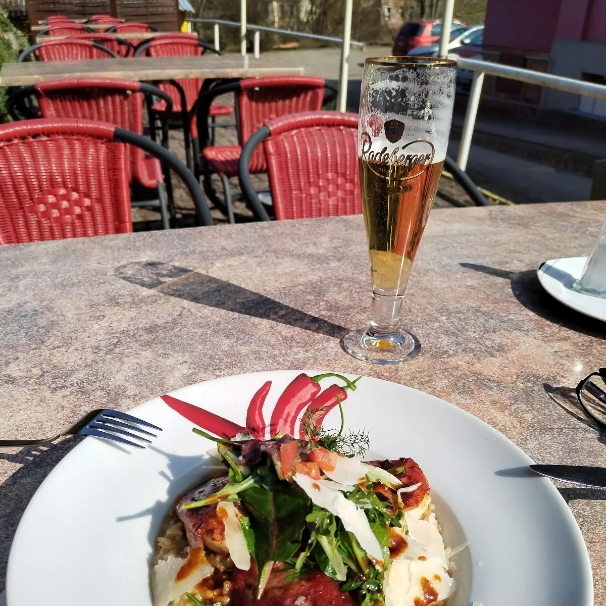 Hähnchenbrust Mit Risotto