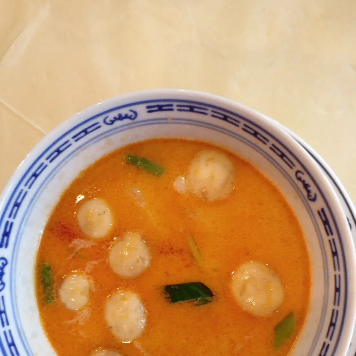 Thailändische Suppe, China Bistro Lotus