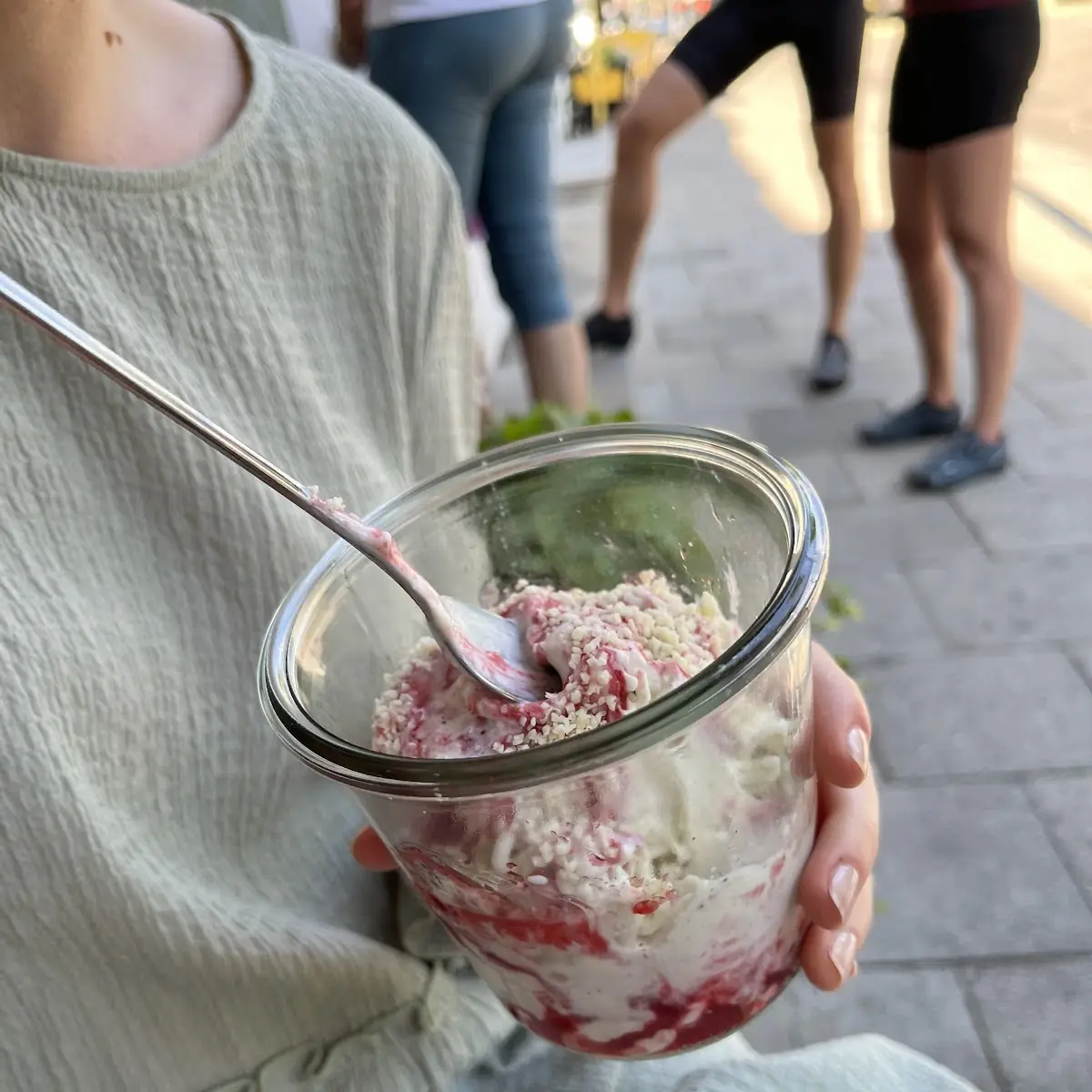 Spaghetti Eis