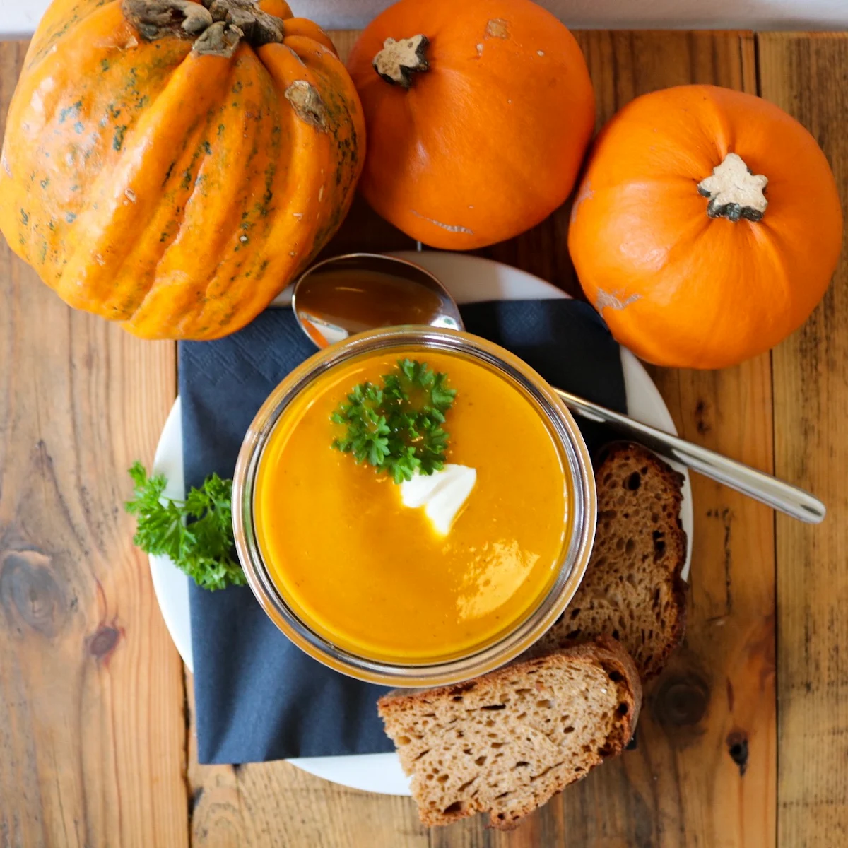 Kürbissuppe