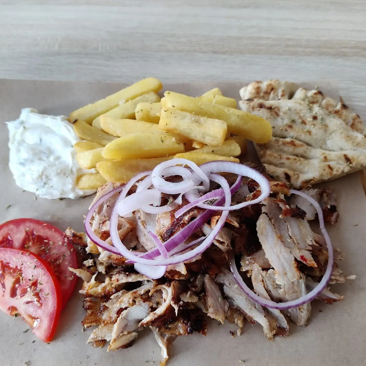 Grillteller, Nostos Greek Cuisine