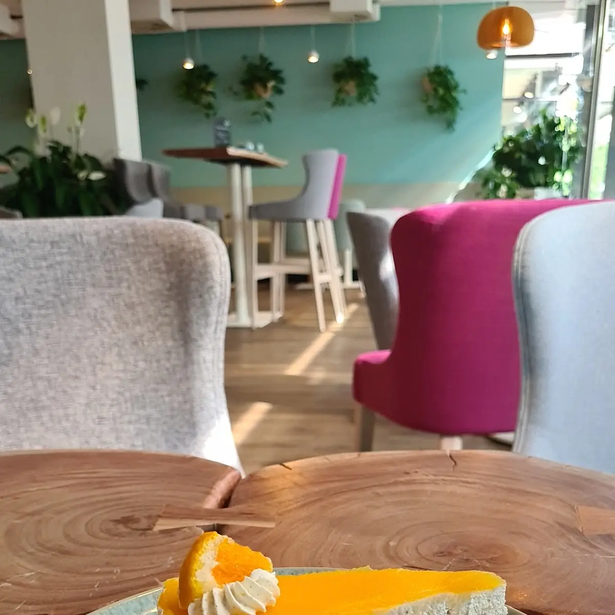 Orangen-cheesecake