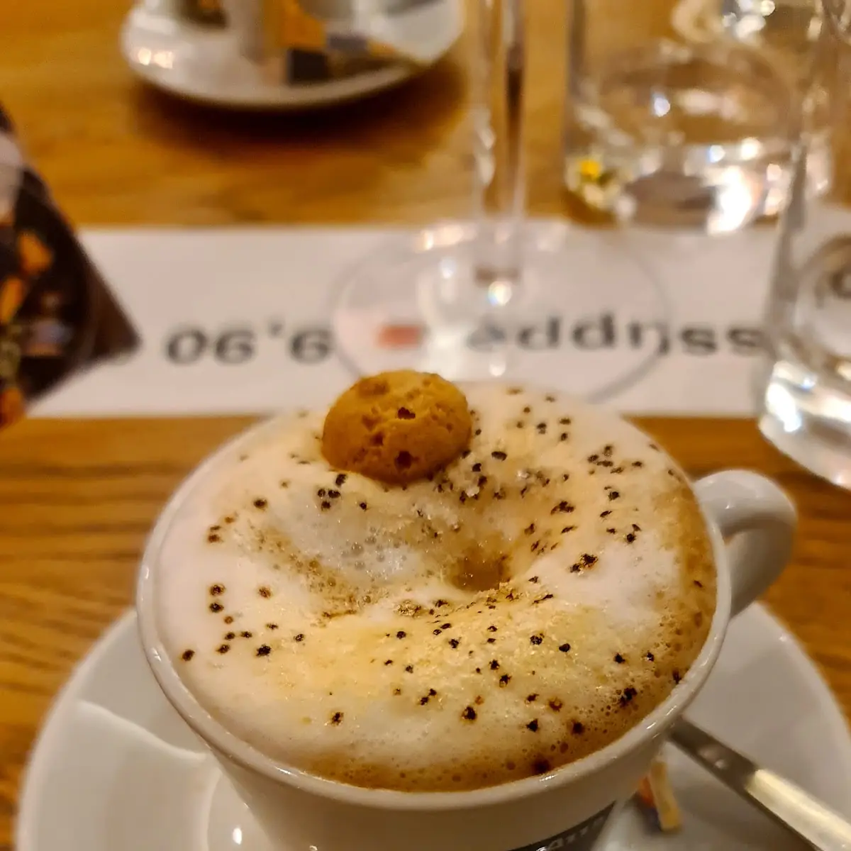 Cappuccino, La Ponte Restaurant