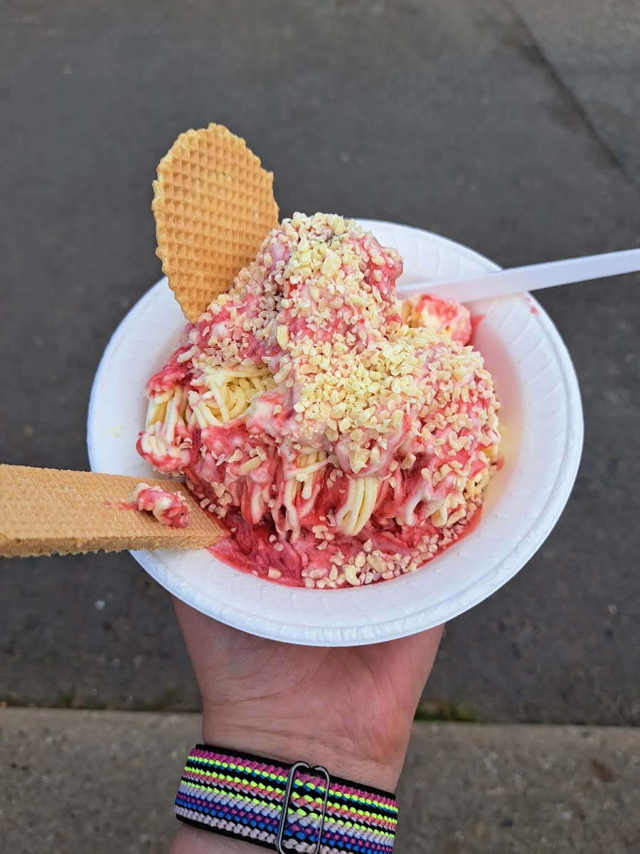 Spaghetti Eis