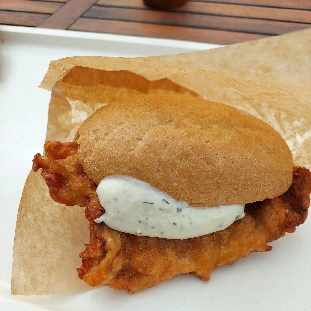 Backfischbrötchen