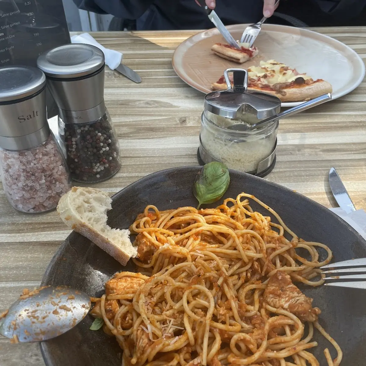 Spaghetti E Pollo