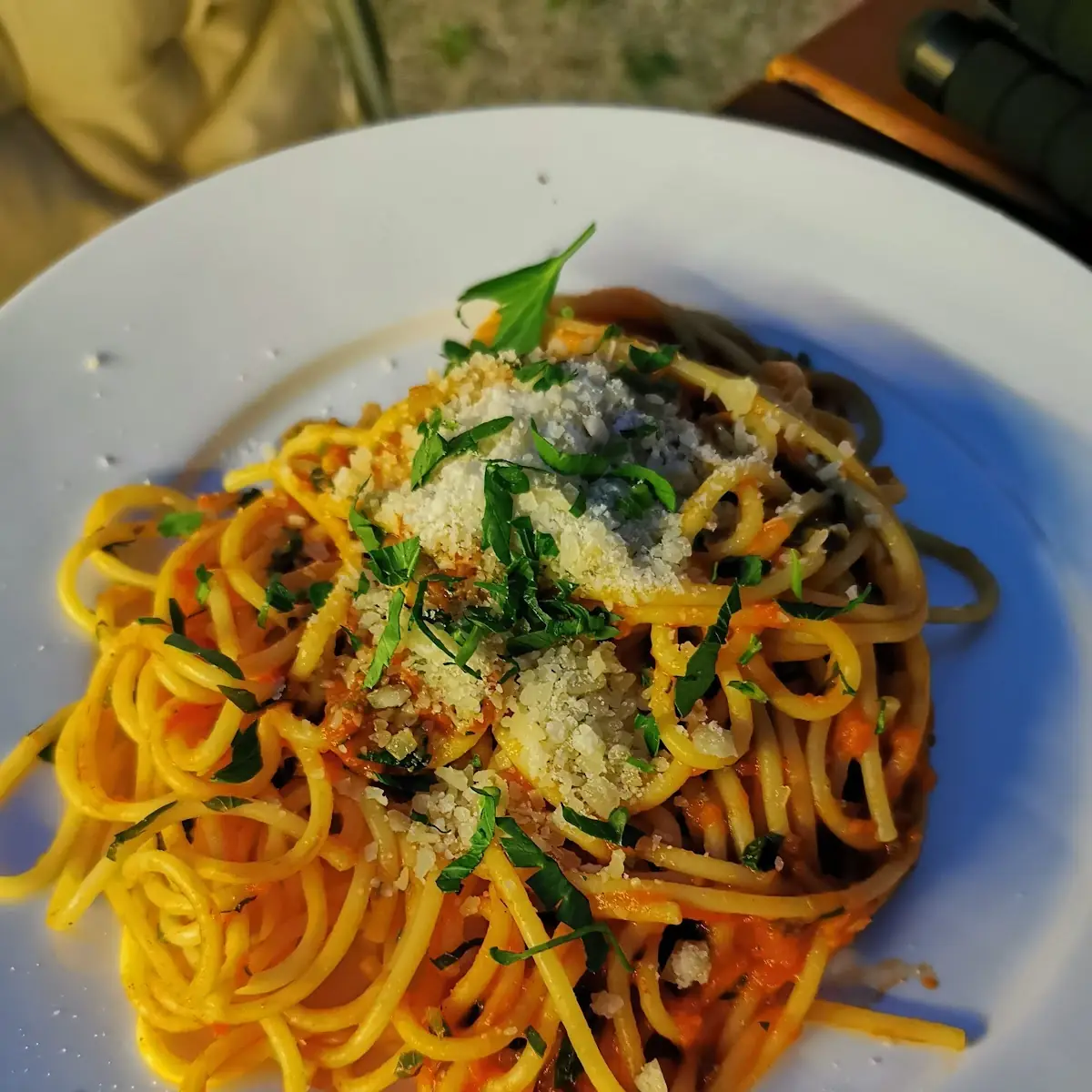 Spaghetti Mit Tomatensauce