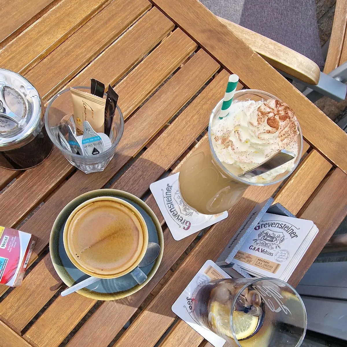 Kaffee Und Eiskaffee