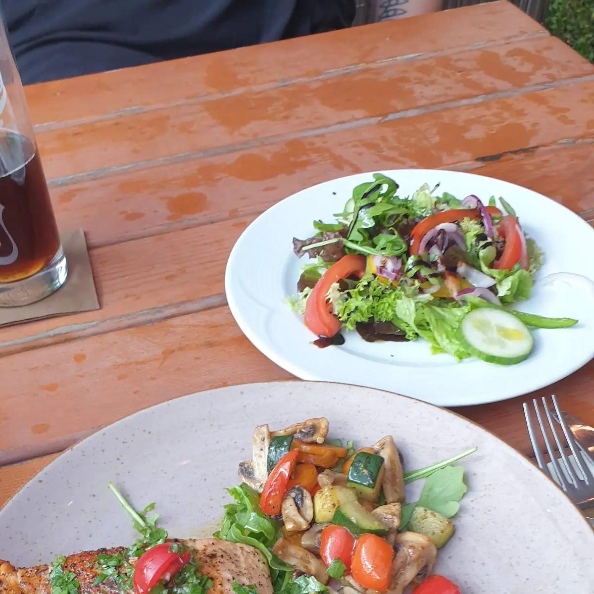 Lachs Mit Gemüse