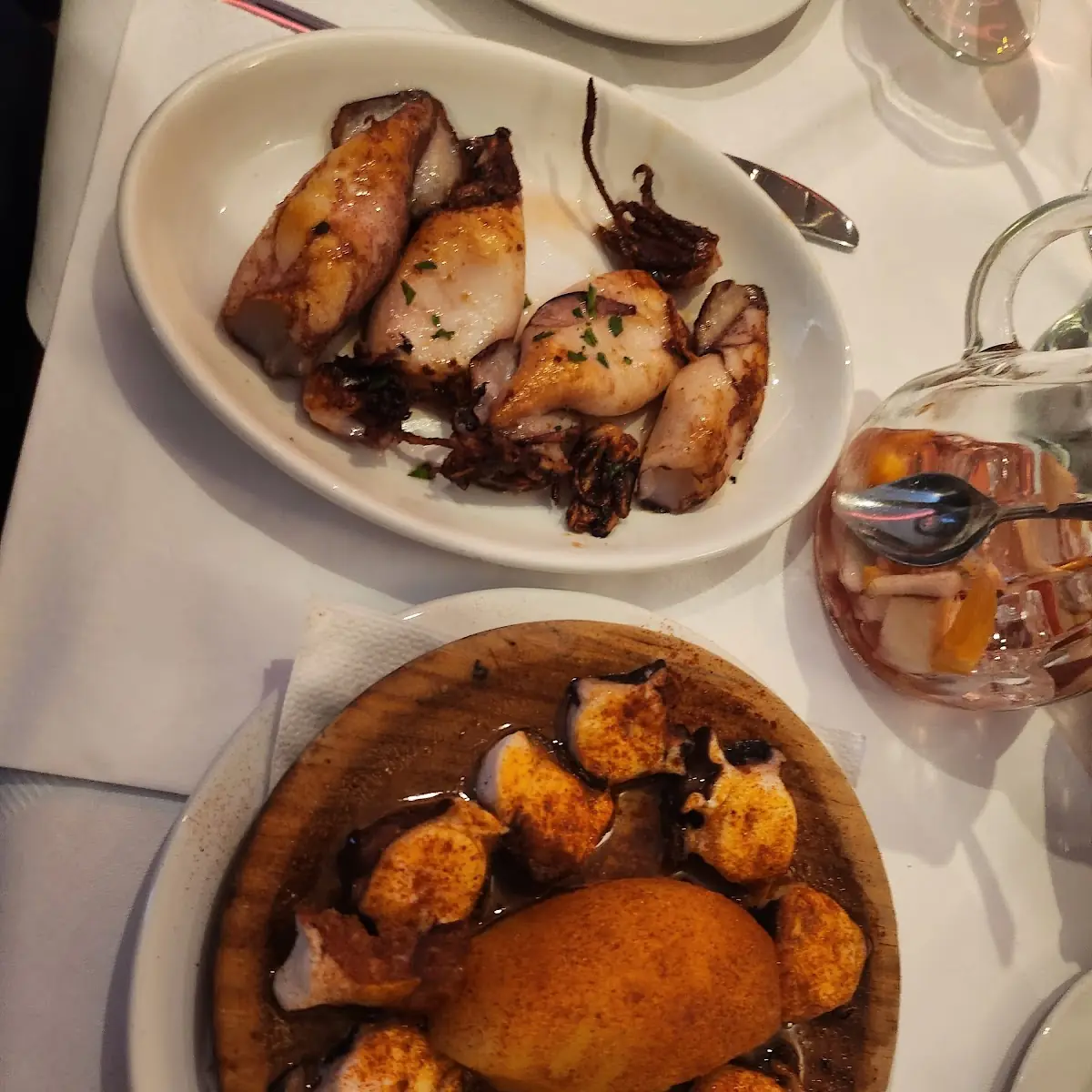 Chipirones, Restaurante Picasso