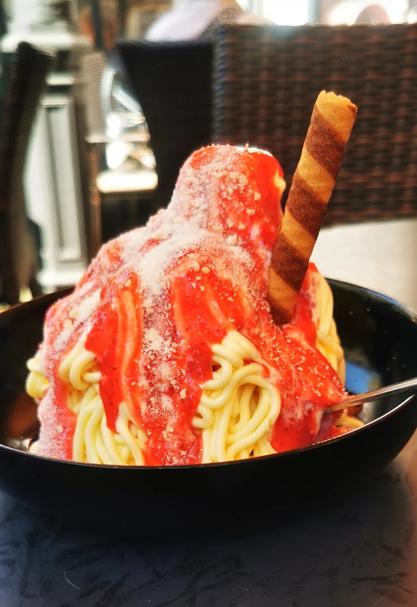 Spaghetti Eis