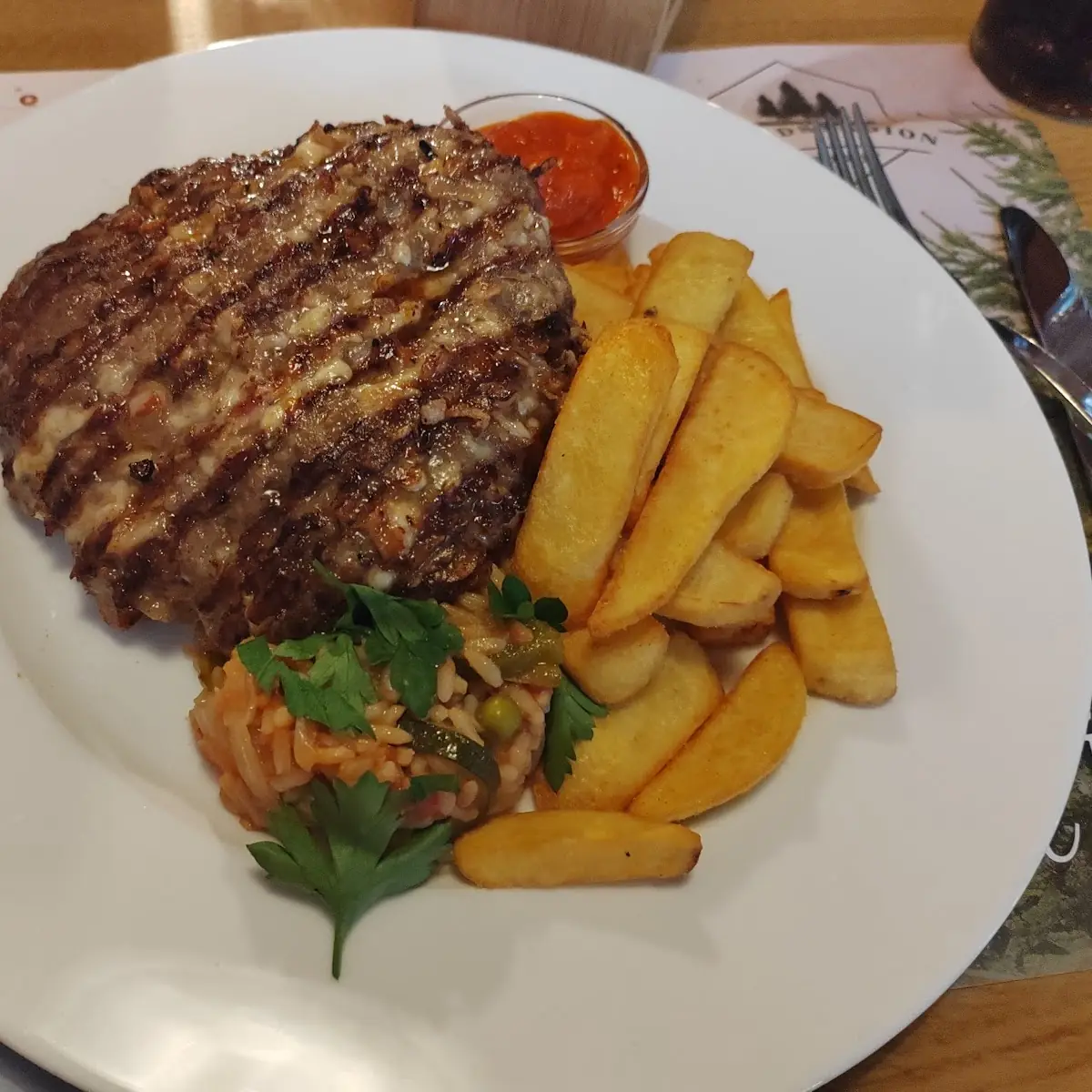 Hacksteak, Restaurant im Waldstadion Laichingen