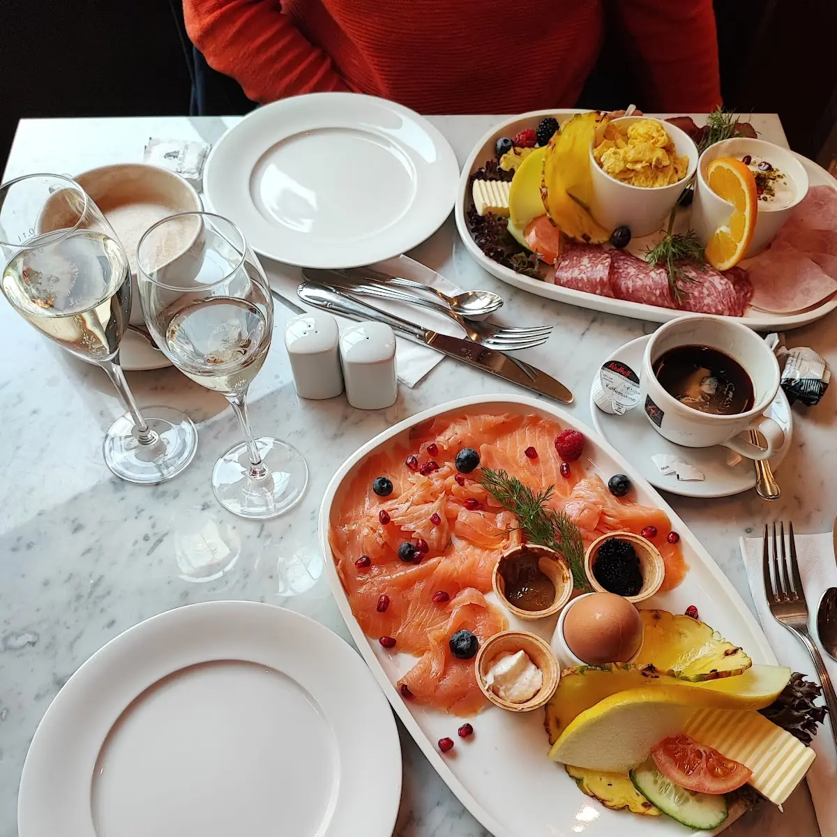 Lachs-teller