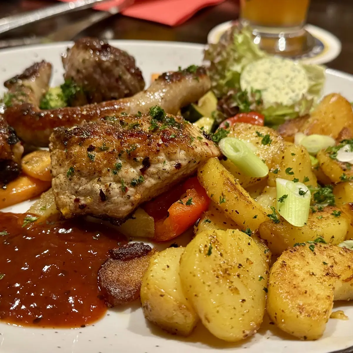 Grillplatte, Tresor