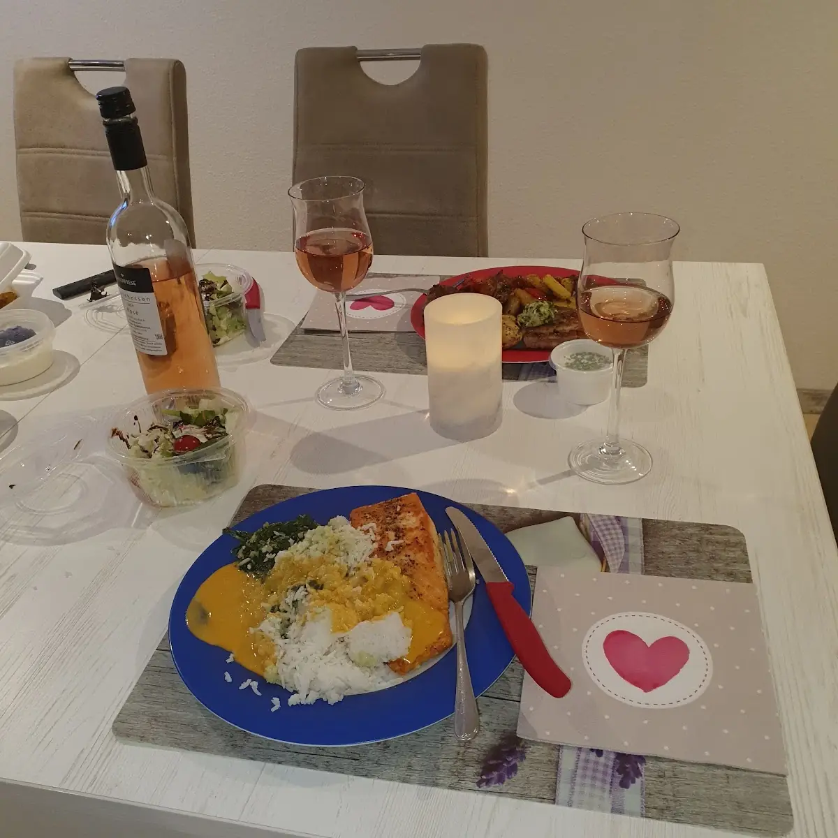 Lachs Mit Blattspinat, Tresor