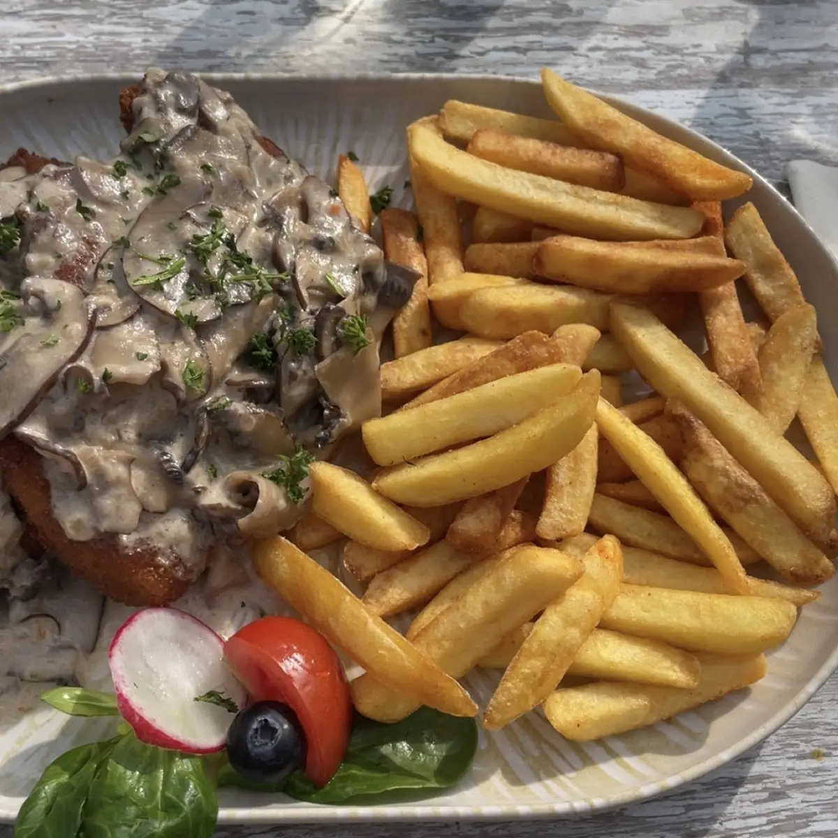 Jägerschnitzel